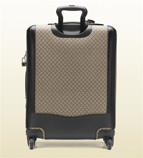 trolley gucci|Gucci suitcase with wheels.